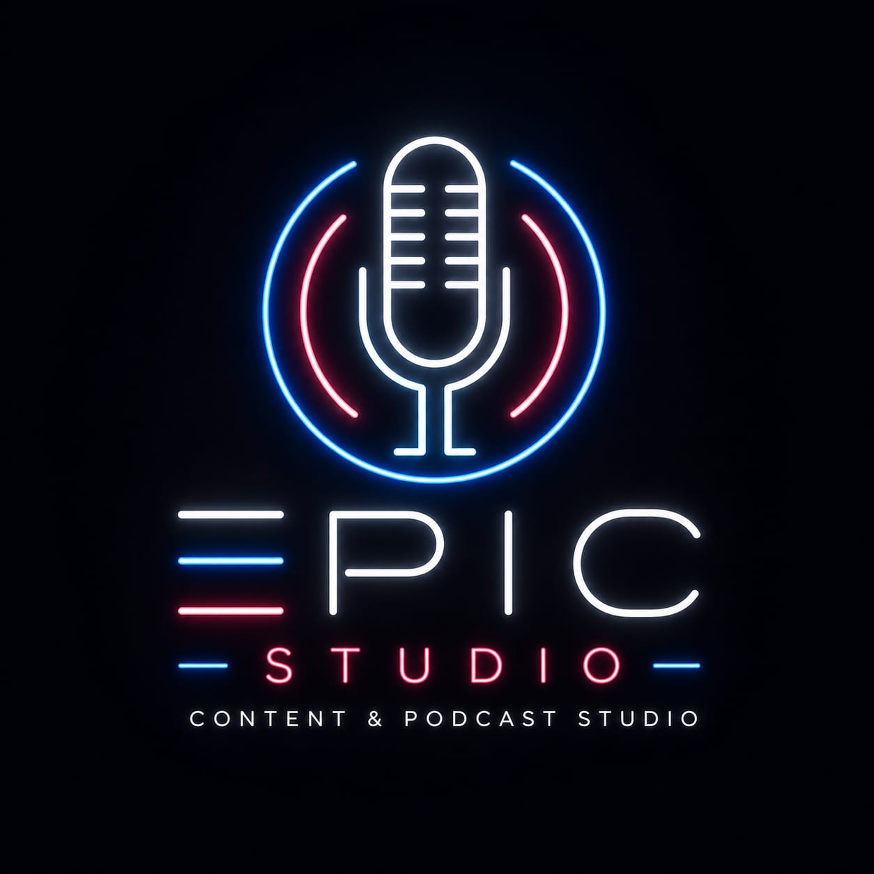 Logo Epic Studio — estúdio de podcast em BH